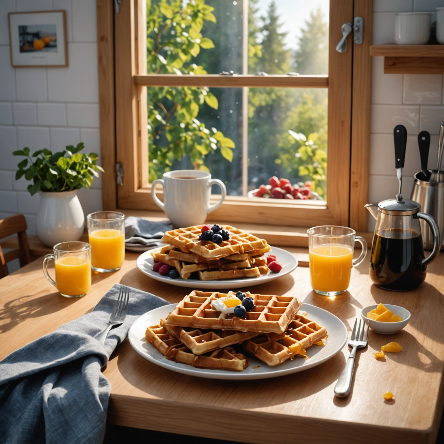 Вафли без глютена: вкусное и безопасное решение для вашего завтрака