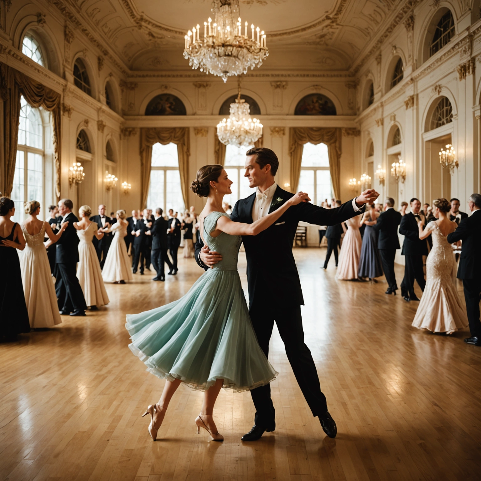 Танцы как искусство движения и общения: от вальса до свинга