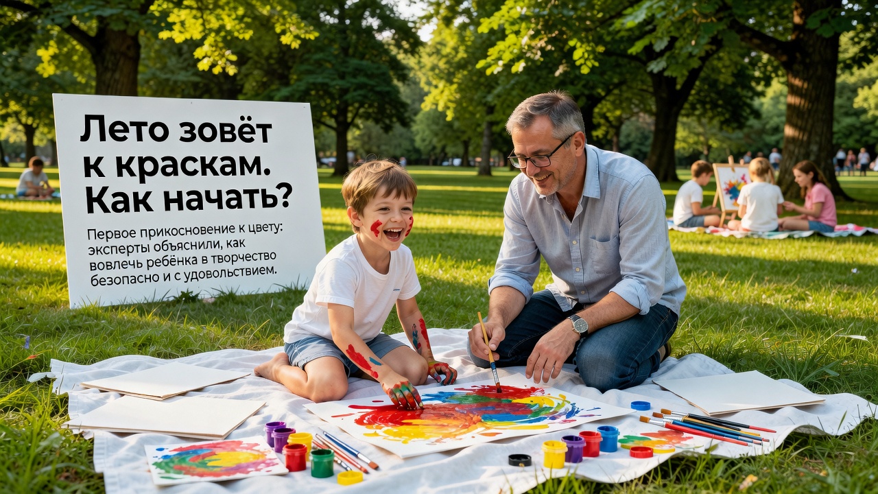 Лето зовёт к краскам. Как начать?