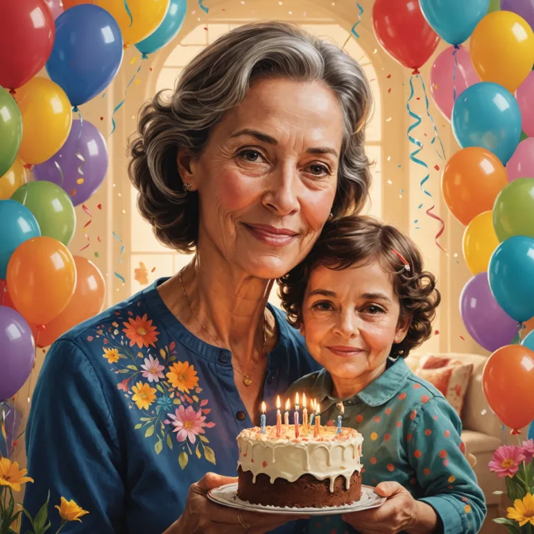 Сложный рисунок маме на день рождения: Искусство, которое трогает сердце