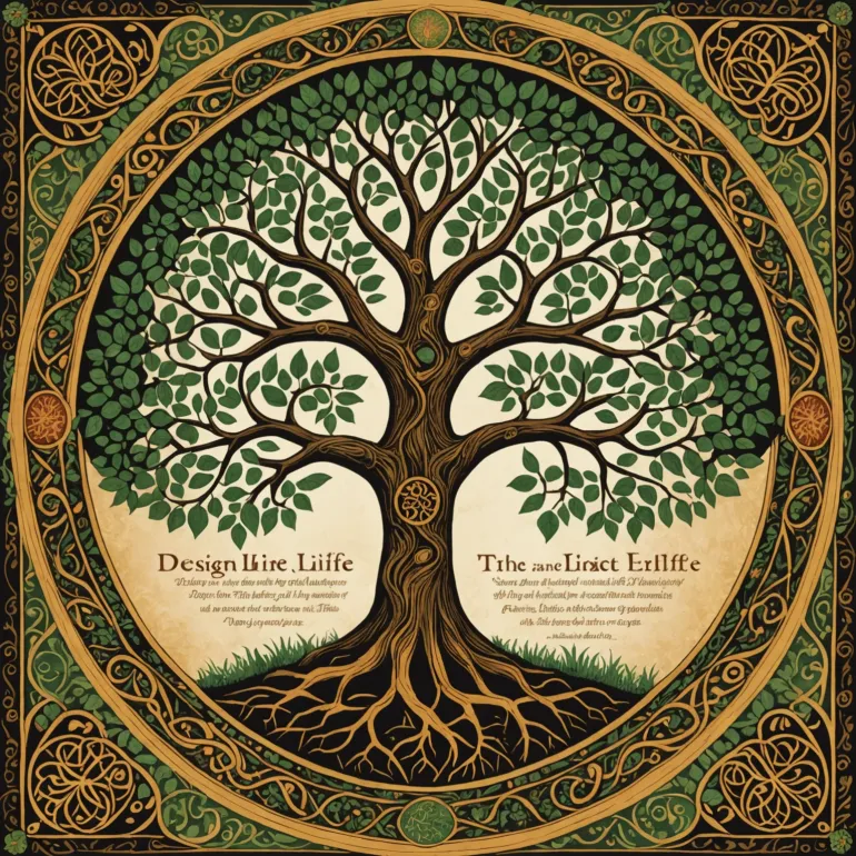 Искусство как зеркало души: почему древо жизни рисунок — не просто символ, а ключ к пониманию мира