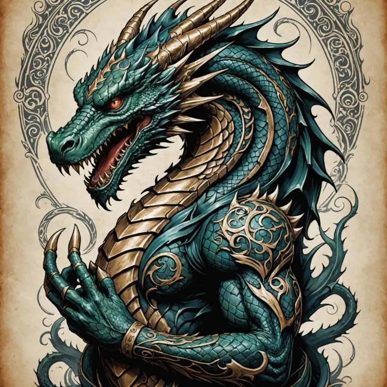 Дракон на руку: искусство татуировки, которое рассказывает вашу историю