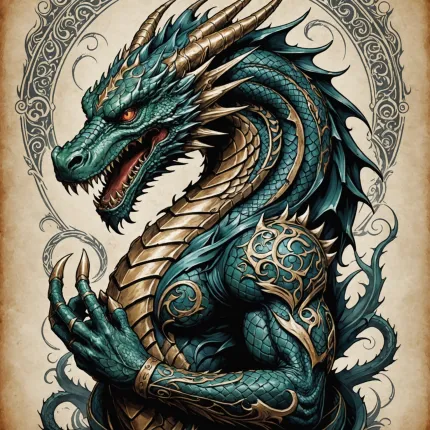 Дракон на руку: искусство татуировки, которое рассказывает вашу историю