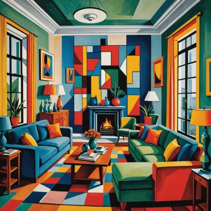 Декор, который преобразит ваш интерьер: искусство кубизма и репродукции Пикассо